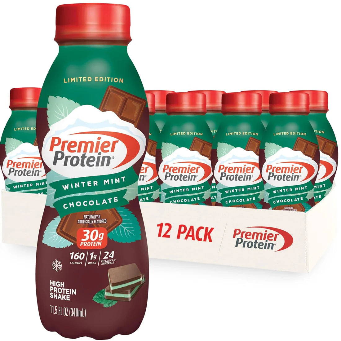 Ultra Protein Shake (12 Pack) – 30g Protein, Only 1g Sugar – Delicious & Low Carb!