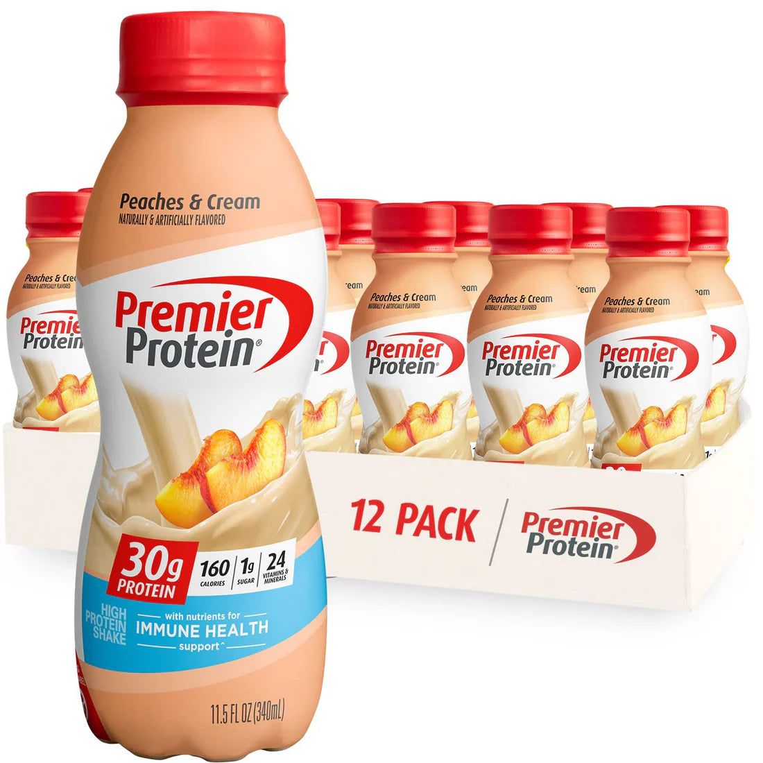 Ultra Protein Shake (12 Pack) – 30g Protein, Only 1g Sugar – Delicious & Low Carb!