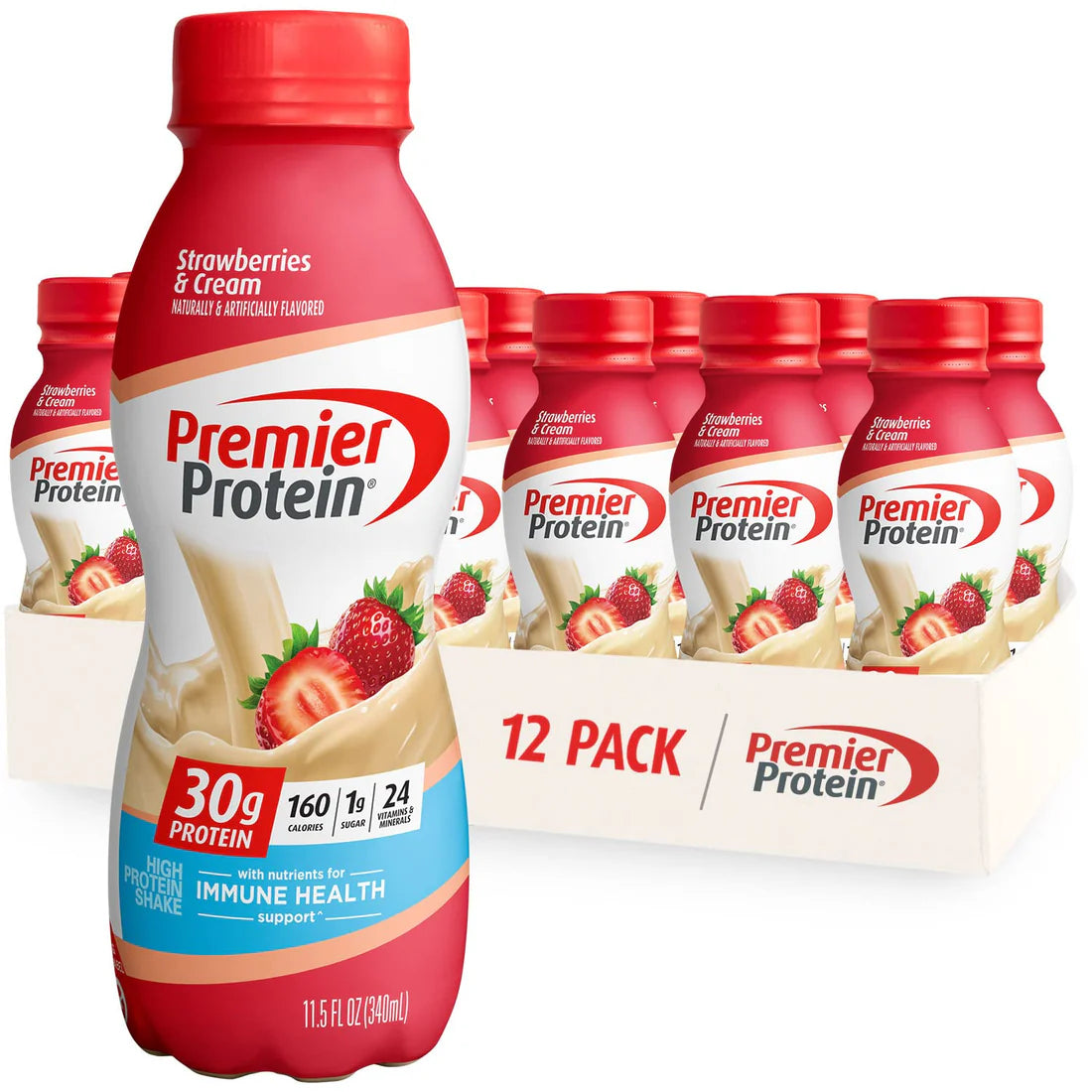 Ultra Protein Shake (12 Pack) – 30g Protein, Only 1g Sugar – Delicious & Low Carb!