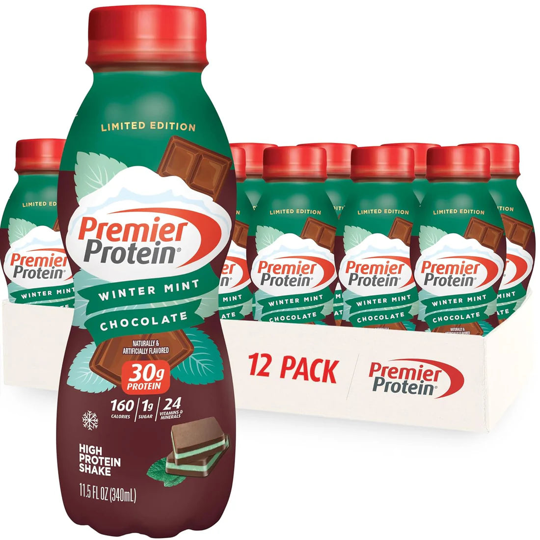 Ultra Protein Shake (12 Pack) – 30g Protein, Only 1g Sugar – Delicious & Low Carb!