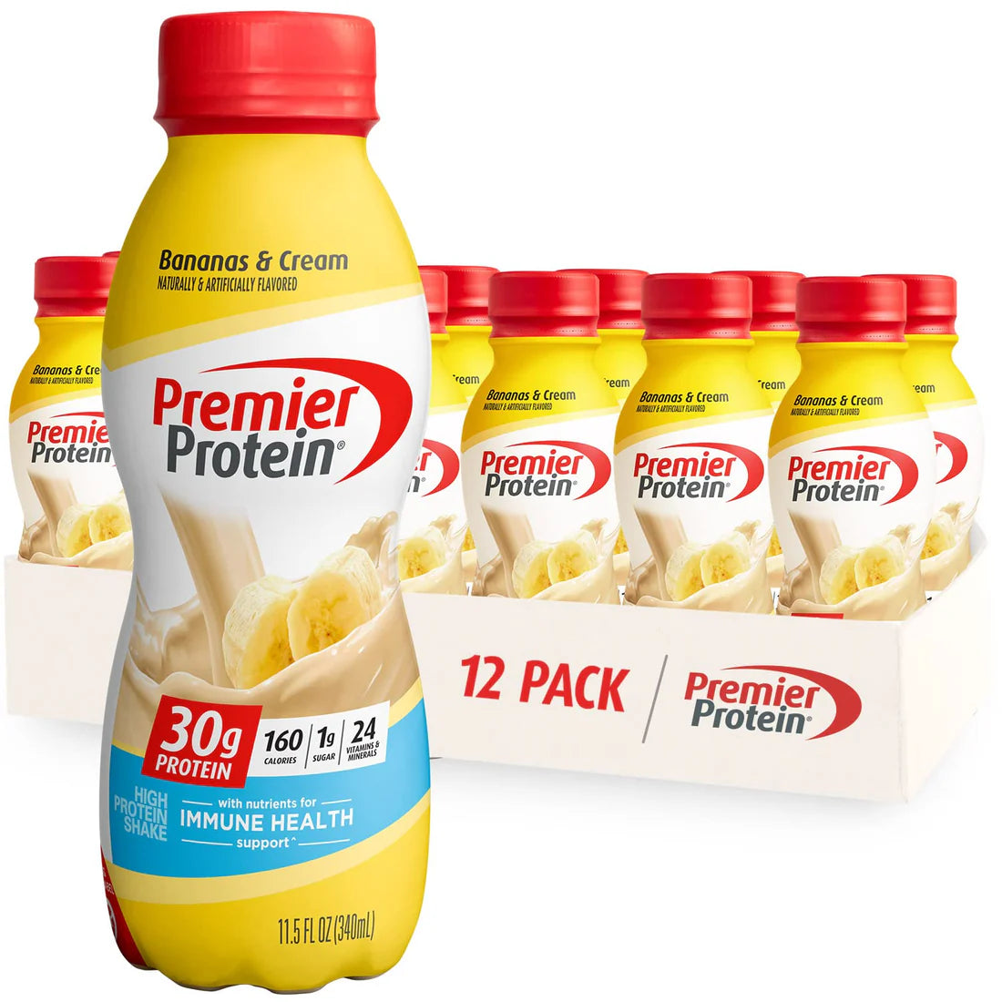 Ultra Protein Shake (12 Pack) – 30g Protein, Only 1g Sugar – Delicious & Low Carb!