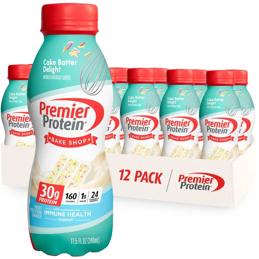 Ultra Protein Shake (12 Pack) – 30g Protein, Only 1g Sugar – Delicious & Low Carb!