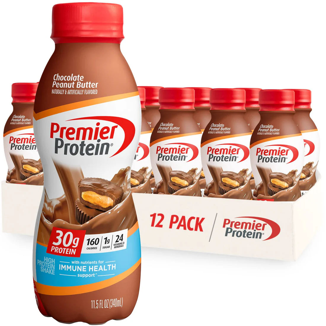 Ultra Protein Shake (12 Pack) – 30g Protein, Only 1g Sugar – Delicious & Low Carb!