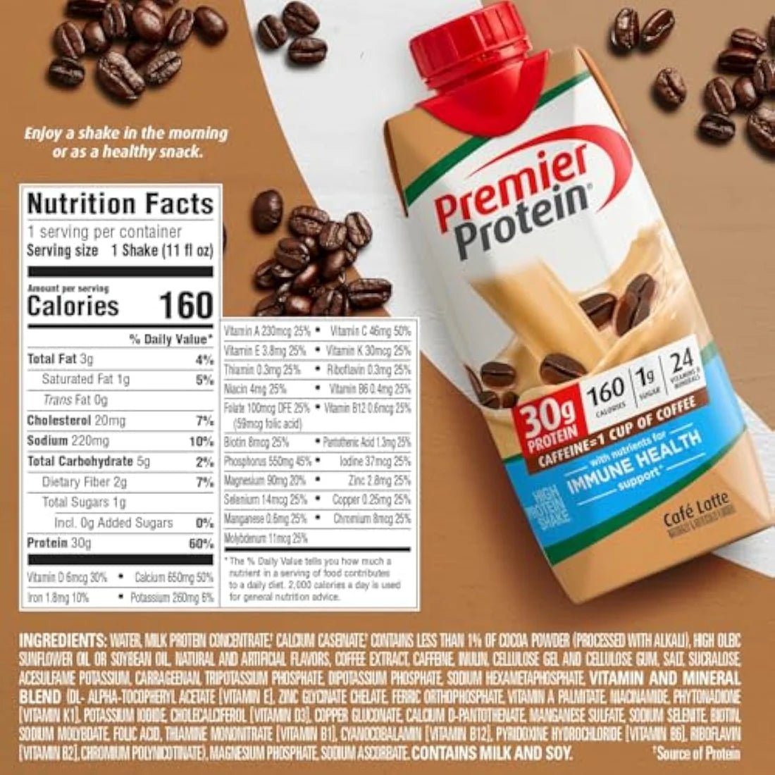 Premier Protein Shake – 30g Protein, 1g Sugar – 11oz (12-Pack) – Limited Time Offer!